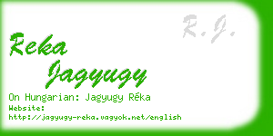 reka jagyugy business card